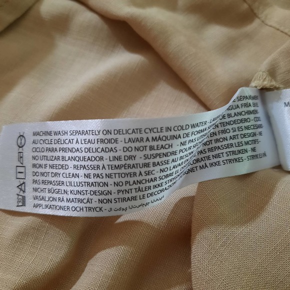 Ariat Cassandra Top in Nomad Tan Lace Panel  Womens Size Medium NWT - Picture 7 of 8